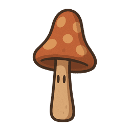 Tall Mushroom game sprite